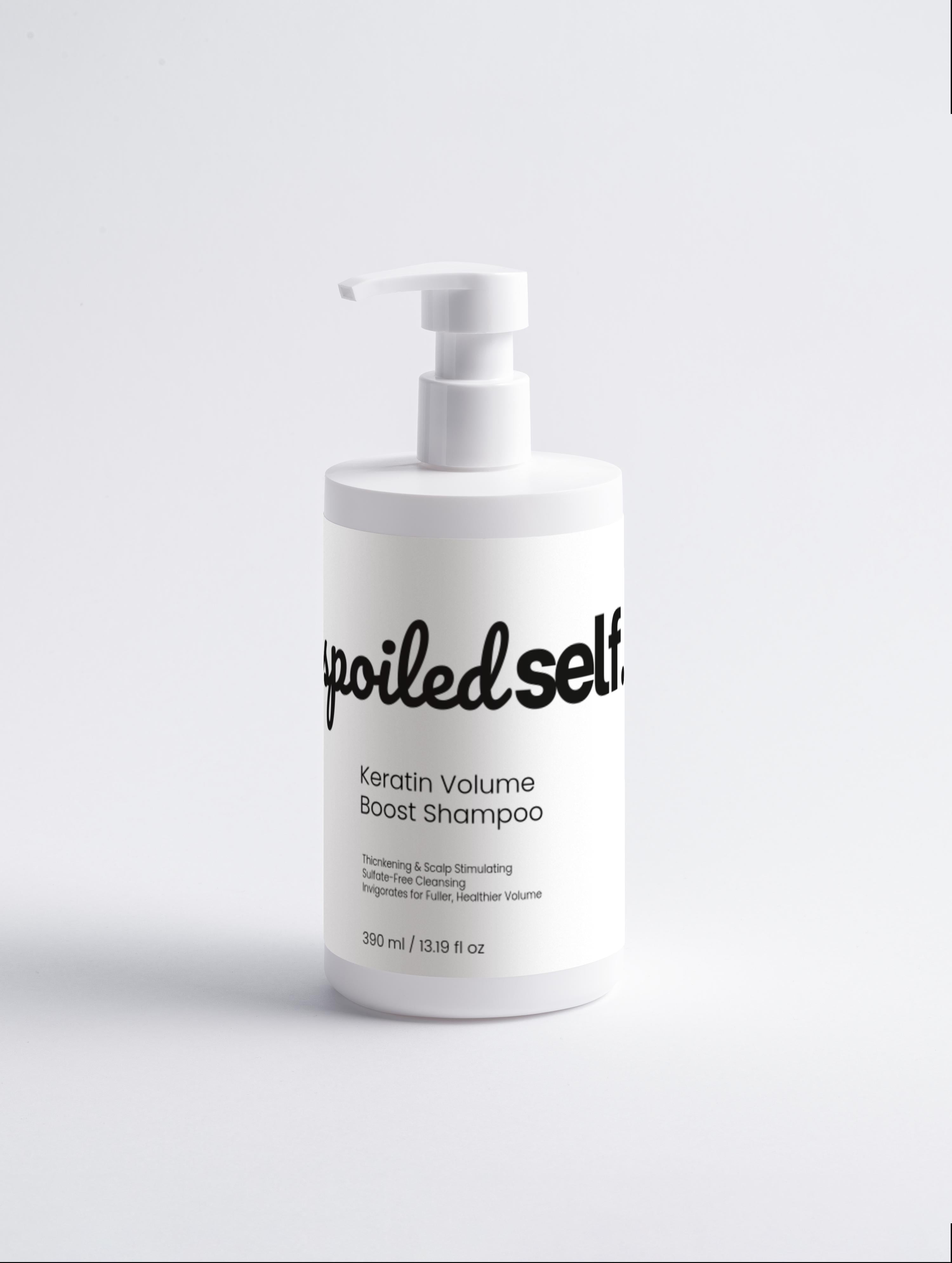 Keratin Volume Boost Shampoo For Thinning Hair