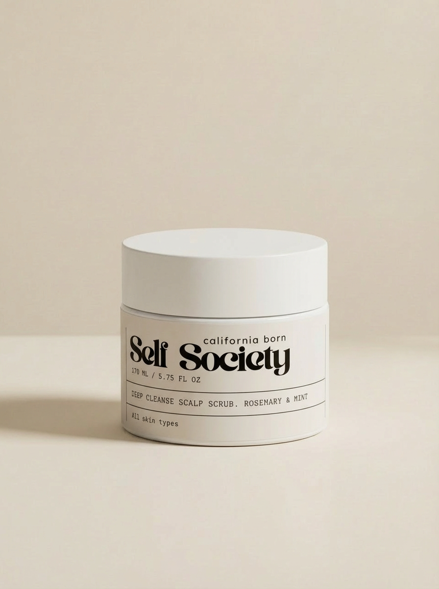 Deep Cleanse Scalp Scrub, Rosemary & Mint