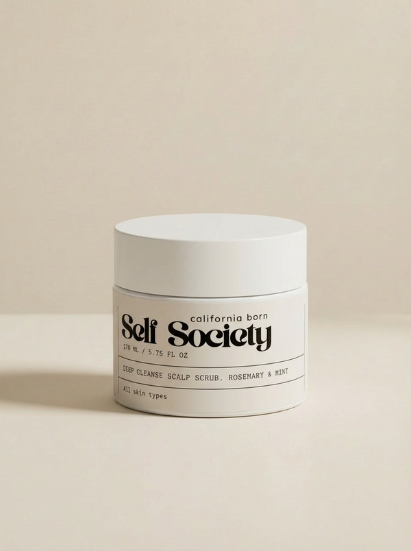 Deep Cleanse Scalp Scrub, Rosemary & Mint
