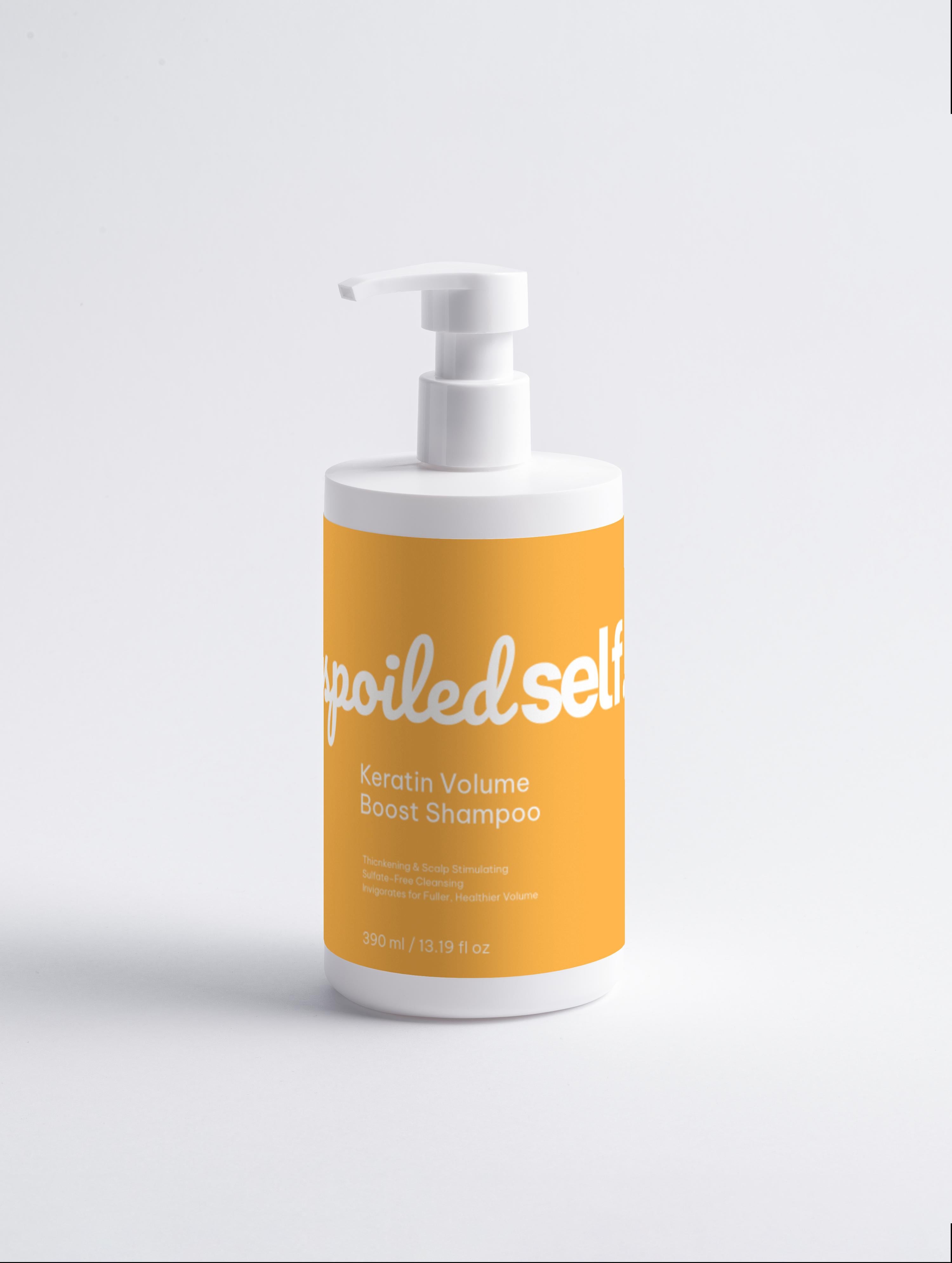 Keratin Volume Boost Shampoo For Thinning Hair