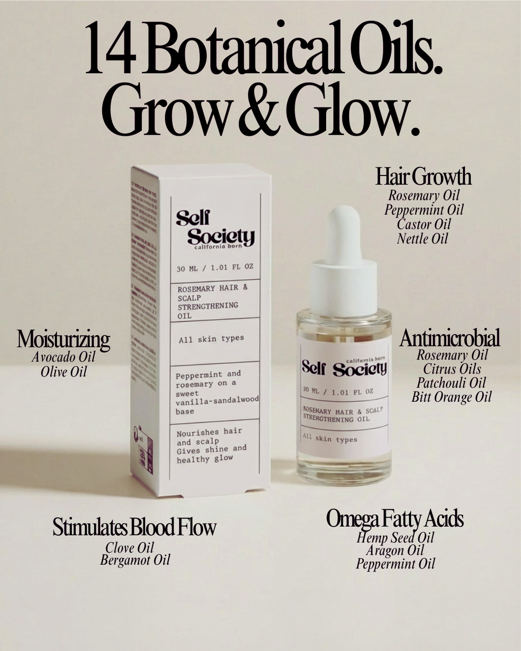 Rosemary Hair & Scalp Strengthening Oil