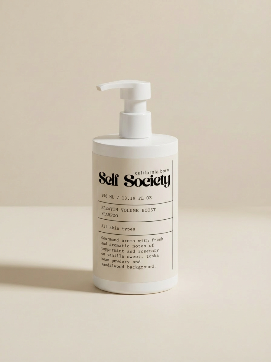 Keratin Volume Boost Shampoo For Thinning Hair