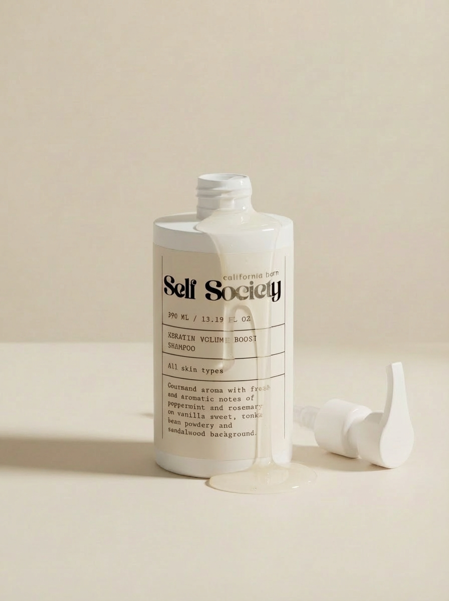 Keratin Volume Boost Shampoo For Thinning Hair